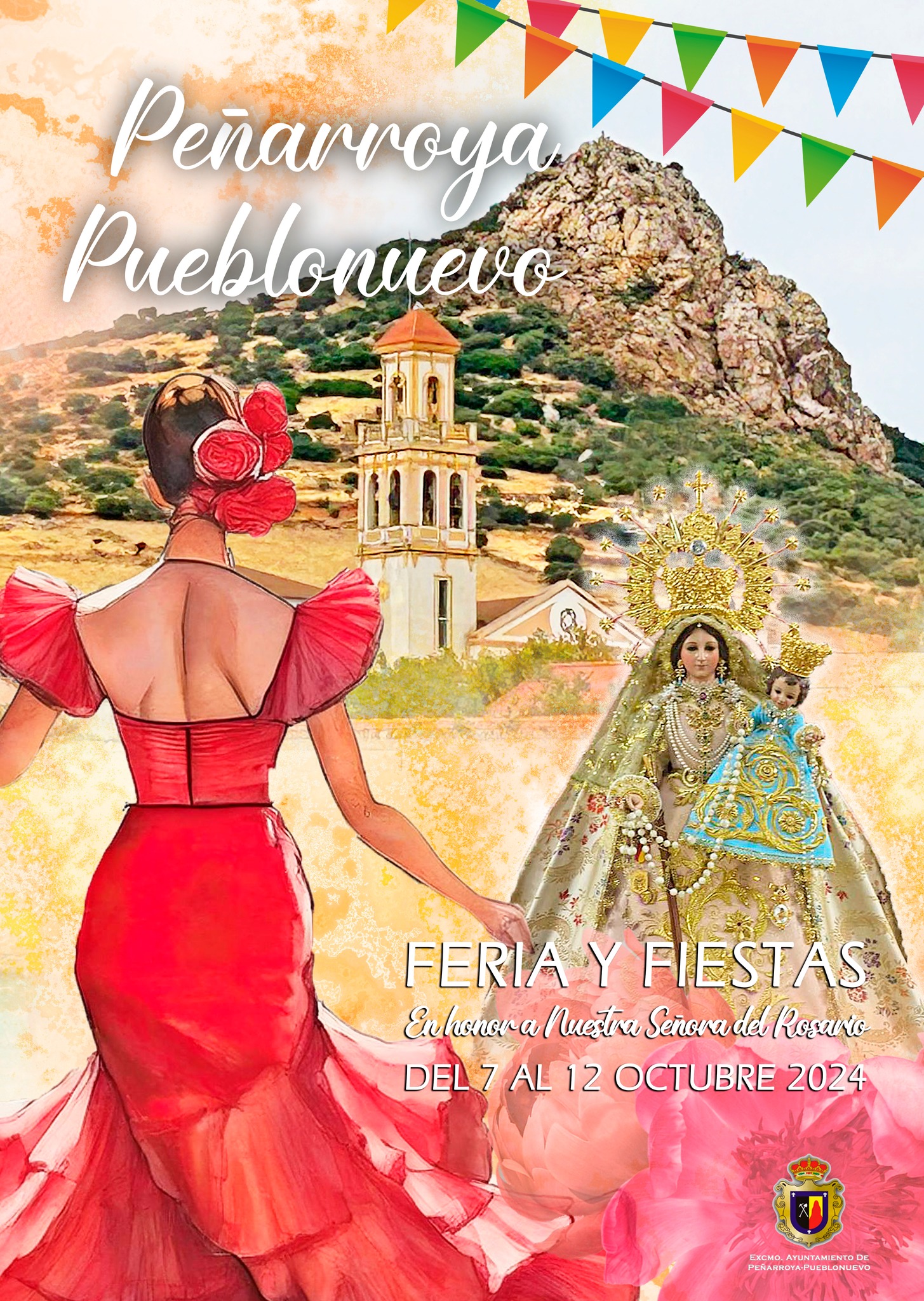 Fiestas patronales en honor de la Virgen del Rosario 2024 Peñarroya-Pueblonuevo